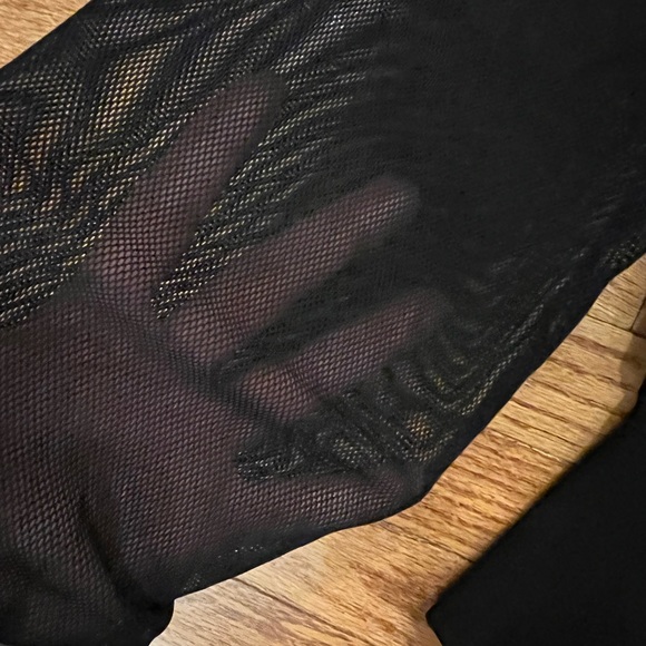 CACHE Vintage Sexy Jacket Fishnet Sleeves - Picture 5 of 5